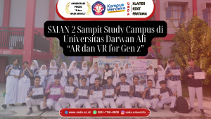 SMAN 2 Sampit Kunjungi Universitas Darwan Ali, Ikuti Kegiatan “AR dan VR for Gen Z”