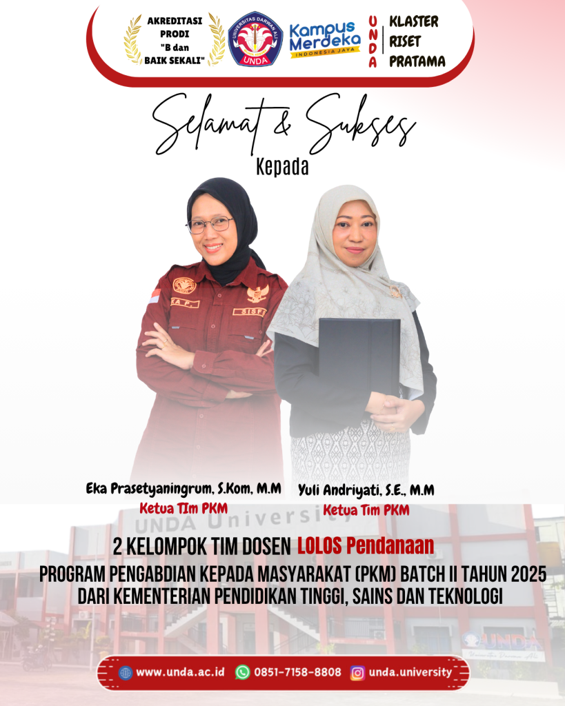 Dosen Universitas Darwan Ali Lolos Pendanaan Program PKM Batch II Tahun 2025 dari Kementerian Pendidikan Tinggi, Sains dan Teknologi