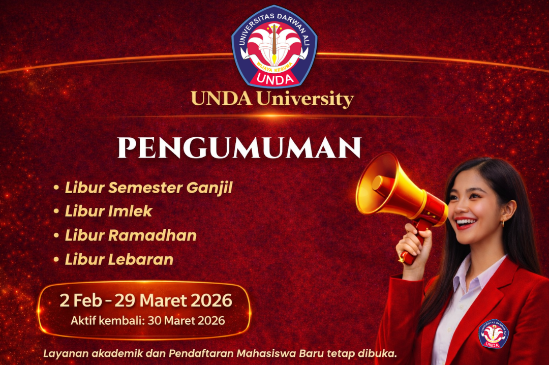 PENGUMUMAN LIBUR SEMESTER GANJIL TAHUN AKADEMIK 2025/2026