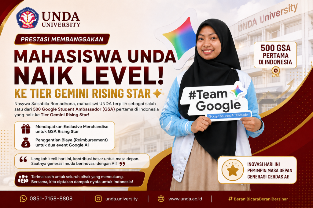 Meruntuhkan Batasan Daerah, CaraMahasiswa Sistem Informasi UNDAMembumikan Google AI hingga Naik Top500 Tier Gemini Rising Star